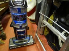 Shark upright vacuum cleaner and a utility stool E/T