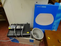 Sky Plus HD box and a Dimplex panel heater etc E/T