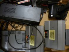 Old Amstrad games system with joystick, speakers etc