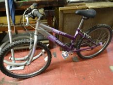 Raleigh Krush BMX bike
