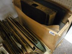 Quantity of old vinyl records