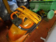 Flymo Microcompact hovermower and a garden seeder E/T