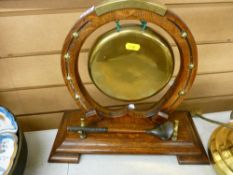 Novelty golf club polished gong