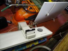 Maxipress Professional steam ironing press and a wall heater E/T