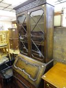 Antique bureau bookcase