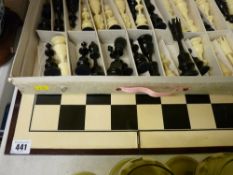 Vintage chess set