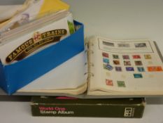 Collection of vintage world stamps and first day covers