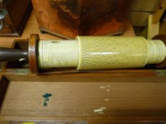 Wooden boxed Stanley Fuller logarithmic calculator