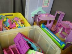 Large quantity in three boxes and more of children's toys