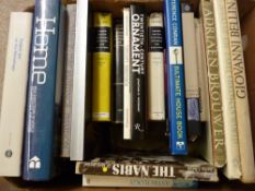 Box of mixed books including architectural design etc