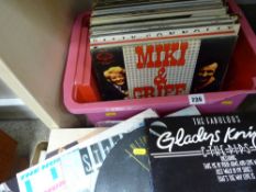 Tub of good LP records, mainly 70s and 80s including Kiss etc