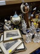 Parcel of topographical etchings of South Wales locations, Leonardo Collection family group