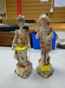 Two continental figures