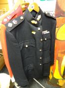Dress uniform & a mess kit with the rank of Lt Col in the Welsh Regiment