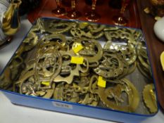 Collection of loose horse brasses