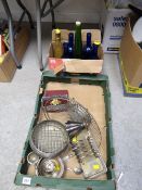 Selection of various EPNS & coloured bottles