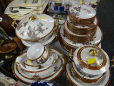 A parcel of Japanese imported dinnerware