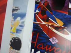 A PARCEL OF UNFRAMED SHIPPING POSTERS