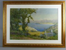 WILLIE STEPHENSON RCA watercolour - 'The Happy Valley, Llandudno', mentioned in the 1932