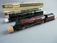 MODEL RAILWAY - Wrenn W2241 LMS 'Duchess of Hamilton' refurbished in maroon, boxed and Wrenn