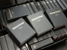 BOUND COMPLETE VOLUMES 37-78 OF 'MOTOR SPORT' (continuous run 1961-2002)
