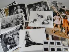 BLACK & WHITE STILLS, a large collection of photographs and stills from a wide range of movies