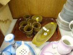 A Carltonware part-coffee set