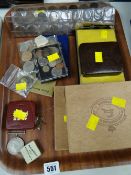 A collection of various pre-decimal coinage together with a silver Prince Charles Bahamas ten dollar