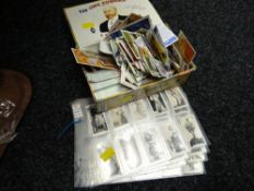 Collection of various cigarette & collector's cards