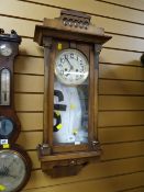 A vintage wall clock