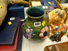 A Moorcroft 'Peony' decorated vase