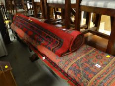 Three sundry Persian carpets