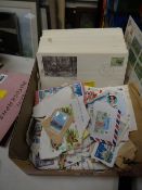 Parcel of loose & Canadian First Day Covers