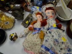 A vintage Silver King of the Road by Jos Lucas & Son of Birmingham together with a mesh purse, small