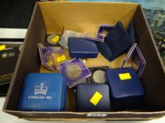 A parcel of various Royal Commemorative, some sterling silver