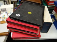 Four albums of Great Britain Queen Elizabeth II First Day Covers & an Isle of Man cover album