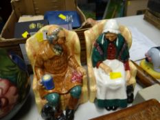 Royal Doulton figures 'Uncle Ned' & 'Forty Winks'