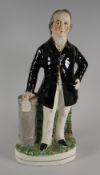 A STAFFORDSHIRE FIGURE OF JOHN JONES OF TALYSARN the Welsh Calvinistic Methodist minister (1796-