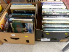 Two boxes of mainly horticultural related books etc