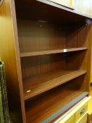 Three shelf modern bookcase