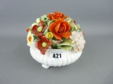 Royal Adderley floral ceramic posy