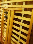 Pine 4ft 6ins bed base