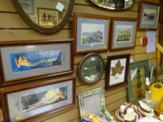 IAN WILDGOOSE two limited edition prints - Harlech Castle and Beaumaris Castle, another of Conwy