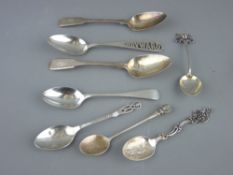 Collection of mainly silver teaspoons
