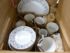 Boxed 'Fiesta' china tea service