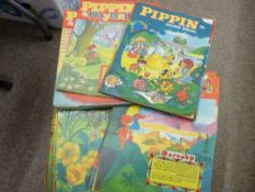 Parcel of 'Pippin' and 'Playland' vintage comics