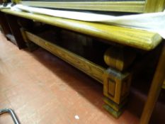 Substantial coffee table