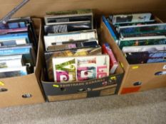 Three boxes containing excellent art book titles and similar