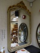 Good sized French style wall mirror