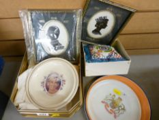 Small parcel of royal commemorative items etc